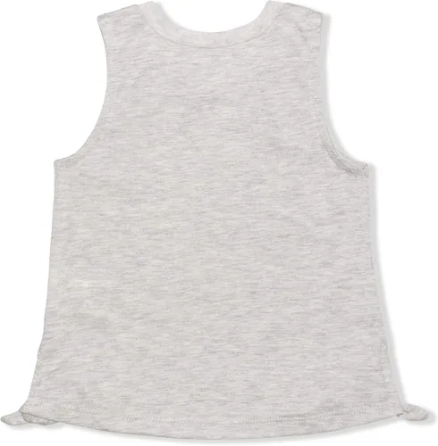 Vista 3 de Disney Frozen Elsa and Anna - Conjunto de camiseta sin mangas y pantalones cortos para niñas pequeñas y niños pequeños, morado, gris