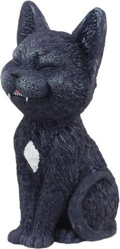 Vista 3 de Ebros Sinister TeeHee Pets Grinning - Figura coleccionable de gato negro de 4 pulgadas de alto