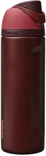 Vista 74 de Owala FreeSip - Acero inoxidable - 32 oz - Morado/Azul (pistas de esquí de los años 80)