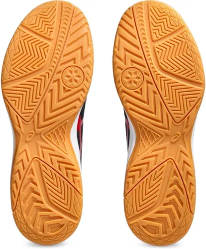 Vista 7 de ASICS Zapatillas de voleibol Upcourt 5 para hombre Negro/Rojo Clásico