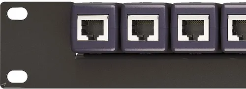 Vista 3 de Protector contra sobretensiones Ethernet de montaje en rack de 19" (16 puertos) - Tupavco TP316 Compatibilidad con PoE+ y Gigabit (1000 Mbps)