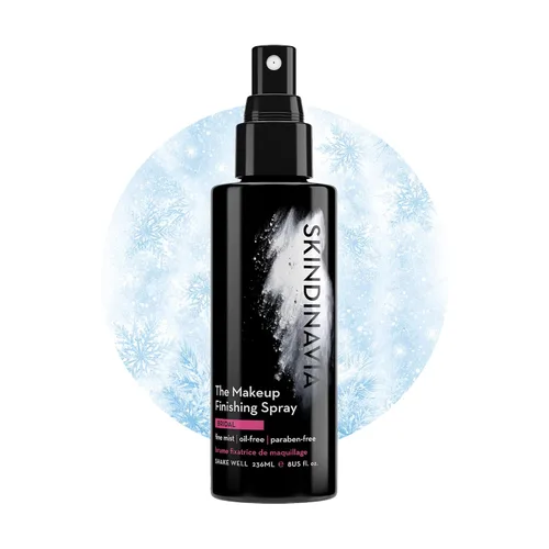 Vista 11 de Skindinavia El Spray de acabado de maquillaje, spray fijador de maquillaje para novia, uso durante todo el día, larga duración hasta más de 16