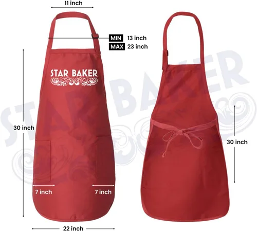 Vista 5 de Star Baker GBBO Amateur Baker American British Baking Show Pastelería Chef Regalo Delantal de Cocina