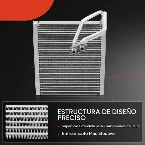 Vista 5 de A-Premium Núcleo del evaporador de CA compatible con Kia