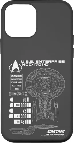 Vista 16 de Star Trek: The Next Generation U.S.S. Enterprise NCC-1701-0 Case for iPhone 17