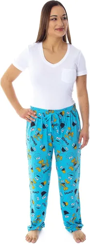 Vista 5 de Sesame Street Cookie Monster Savage - Pantalones de pijama para hombre