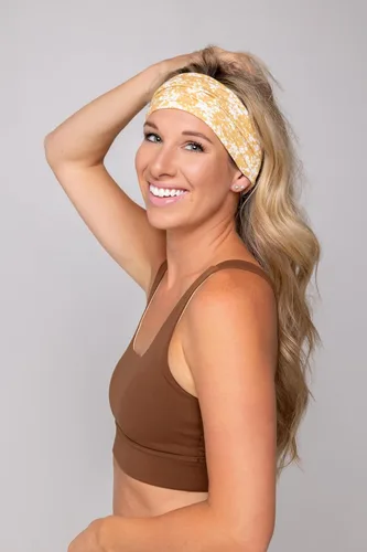 Vista 9 de Maven Thread 4" Wide Workout Headbands for Women – Non-Slip Sweatbands for Gym, Running & Yoga