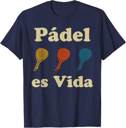 Vista 32 de Padel ES Vida Player Sport Life in Spanish En Espanol Men's T-Shirt