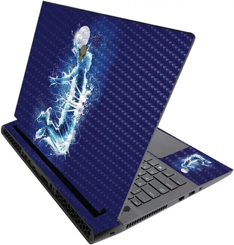 Vista 235 de MightySkins - Skin brillante con purpurina para Alienware M17 R3 (2020) y M17 R4 (2021) - Diversión de los años 90 Acabado duradero con purpurina
