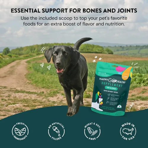 Vista 5 de Suplementos de cadera y articulaciones para perros Ayuda a la salud articular y a la movilidad para perros en recuperación y adultos mayores