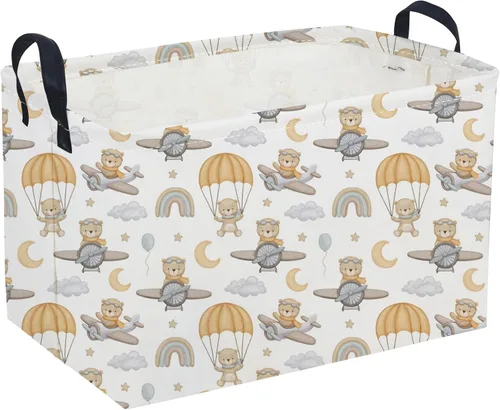 Vista 25 de Cesta Rectangular para Perros, Contenedor de Juguetes para Perros, Organizador de Cesta de Almacenamiento para Perros. Contenedor de Almacenamiento
