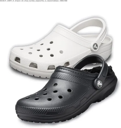 Vista 2 de Crocs Paquete de 2 zuecos clásicos para hombre y mujer