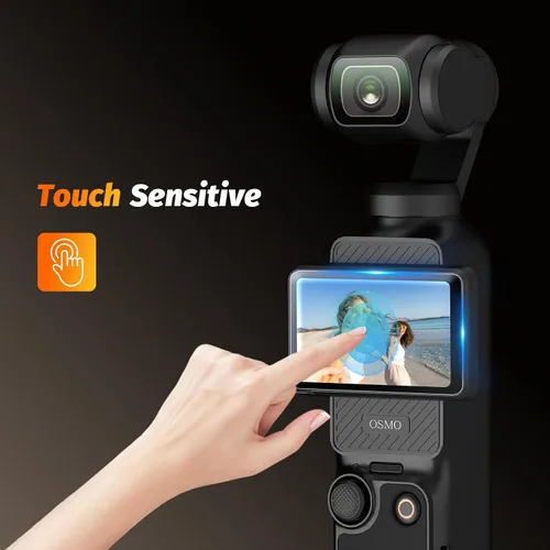 Vista 6 de AMAZEAR Protector de pantalla de lente para DJI Osmo Pocket 4/3/Xtra Muse (paquete de 6), Pocket4 Accesorios Protector de pantalla de vidrio