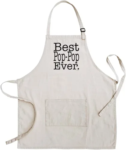 Vista 17 de Best Grandpa Papa Gramps Pop-Pop o Poppy Ever - Delantal ajustable con pechera de dos bolsillos