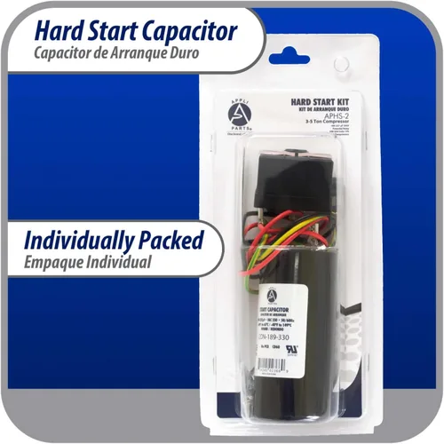 Vista 9 de Appli Parts APHS-2 - Kit de arranque duro de 3,5 a 4,5 toneladas, 208-265 V, 1 Ph para aire acondicionado incluye condensador 189-227mfd 330V
