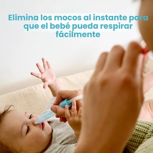 Vista 4 de Frida Baby - Aspirador nasal original con 20 recambios de filtros NoseFrida, filtros de repuesto, filtros higiénicos para NoseFrida The Snotsucker
