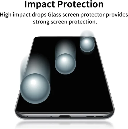 Vista 4 de Paquete de 4 protectores de pantalla exteriores de vidrio compatibles con Samsung Galaxy Z Fold 5 [solo el exterior] SM-F946U SM-F946U1 SM-F946B