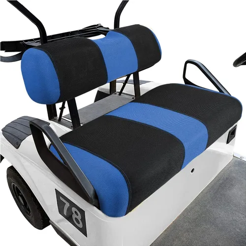 Vista 19 de Fundas de asiento delantero y trasero para carrito de golf para Yamaha G2 G8 G9 G11 G14 G16 G19 G20 G21 G22, tela de poliéster duradera, fundas