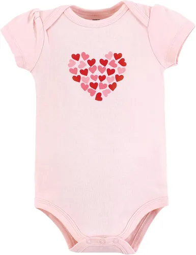 Vista 282 de Hudson Baby baby-girls Cotton Bodysuits 3-pack