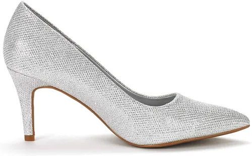 Vista 4 de DREAM PAIRS Zapatos de tacón alto de aguja para mujer, con punta cerrada, zapatos de vestir para bodas, trabajo, oficina, negocios, 3 pulgadas