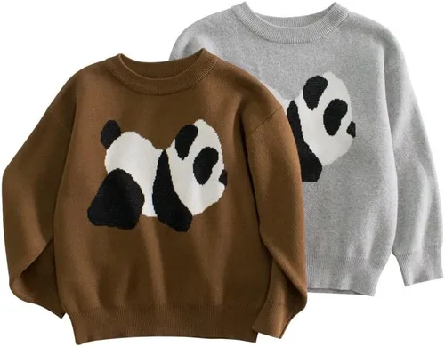 Vista 7 de Suéter de punto para bebé niño pequeño, sudadera de algodón con dibujos animados