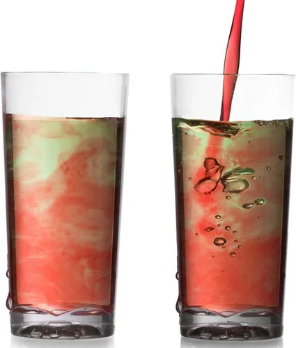 Vista 4 de Zappy 52 vasos desechables de plástico rectos para pared, vasos transparentes de 1.75 onzas, muestra de degustación, tiradores de postre, vino
