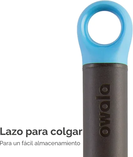 Vista 6 de Owala cepillo limpiador de botella de agua 2 en 1 y cepillo limpiador de pajita de botella de agua, cepillo de botella de agua con cabezal removible