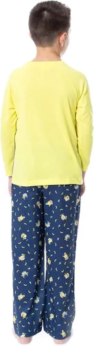 Vista 2 de INTIMO Despicable Me Minions Sorry I Was Hungry Raglan - Conjunto de pijama para niños, Multi colorido