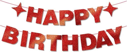 Vista 9 de Cartel de feliz cumpleaños para decoraciones de fiesta de cumpleaños (aguamarina)