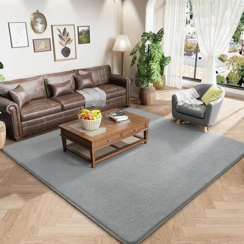 Vista 59 de Amearea Alfombra moderna lavable de 2 x 4 pies, color negro, alfombra de área pequeña para dormitorio, sala de estar, alfombra de espuma
