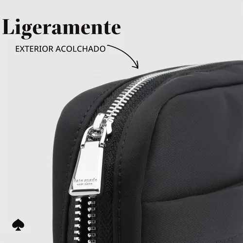 Vista 5 de kate spade new york Nylon Tech - Bolsa organizadora con bolsillo