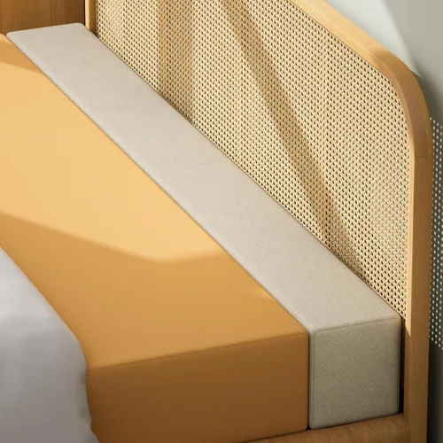 Vista 14 de DEEPSHARK Relleno de espacio de cama para colchón Full, esponja 45D de alta densidad, funda extraíble y lavable, relleno extensor de colchón