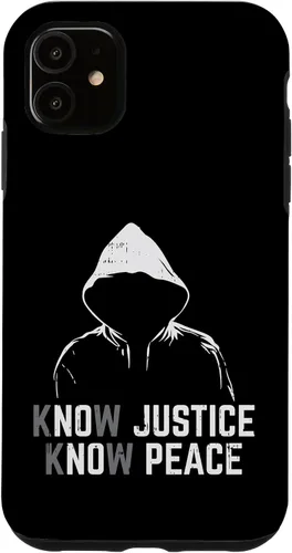 Vista 5 de Funda de regalo para iPhone 14 Know Justice Peace Black Lives Matter BLM African Pride