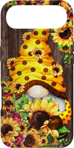 Vista 27 de Yellow Sunflower Gnome for Women Cute Summer Flower Pattern Case for iPhone 17