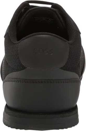 Vista 3 de BOSS Tenis de malla de nailon con logotipo grande para hombre