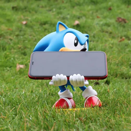 Vista 10 de Exquisito juego soporte deslizante para teléfono Sonic y soporte para controlador - Sonic The Hedgehog - Figura con licencia oficial, Cable Guys