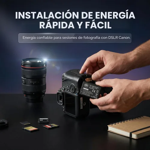 Vista 8 de BM Premium Batería LP-E10 para Canon EOS Rebel T3, T5, T6, T7, T100, Kiss X50, Kiss X70, T100, EOS 1100D, EOS 1200D, EOS 1300D, EOS 1500D, EOS