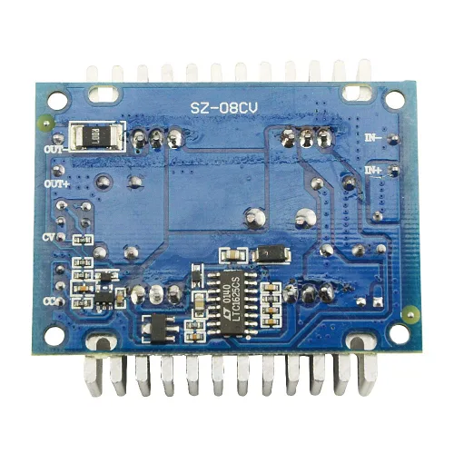 Vista 4 de Módulo convertidor Buck Boost de alta potencia 8A DC-DC Regulador de voltaje ajustable DC5-30V a 1.25-30V Módulo de fuente de alimentación