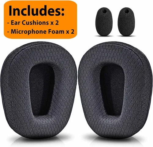 Vista 7 de B450-XT B550-XT Kit de almohadillas de repuesto compatibles con auriculares B450-XT B550XT I B450 B550 XT Accesorios (malla transpirable)