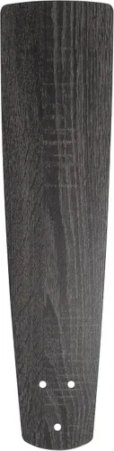 Vista 10 de Craftmade Ventilador de techo Eos de 52 pulgadas con 3 luces en acabado negro plano con cuchillas reversibles planas negras/madera gris
