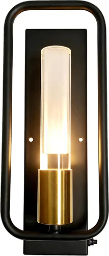 Vista 8 de Dream lighting Aplique de Pared LED para Comedor de Casa Rodante 12V Luz Decorativa Interior con Interruptor Montaje en Pared – Negro Mate Blanco