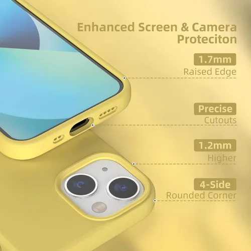 Vista 99 de Funda de silicona líquida compatible con iPhone 12 Pro Max 6.7 pulgadas, funda de gel de protección completa con forro de microfibra, funda