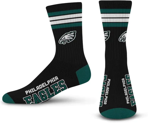 Vista 29 de For Bare Feet - Calcetines para hombre de la NFL, con 4 rayas, de la serie Deuce Performance Crew Los Ángeles Rams