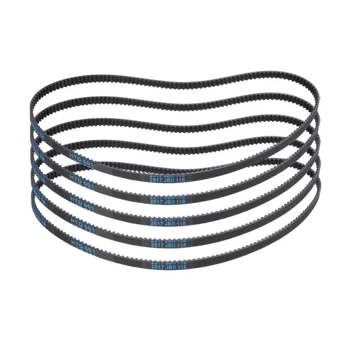 Vista 94 de uxcell 4 piezas HTD-3M Correa de Distribución de Goma 48 Dientes, Longitud de Paso 144mm x Ancho 6mm x Altura 2.4mm, Correa de Polea de Distribución