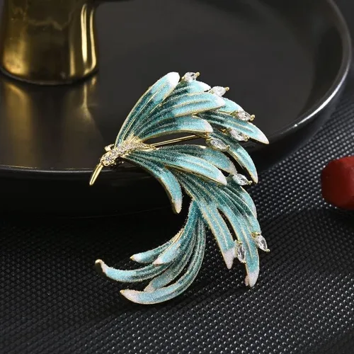 Vista 6 de Broche de animales para mujeres y niñas, broche de diamantes de imitación de animales, alfiler de solapa, regalo de joyería para mamá y esposa