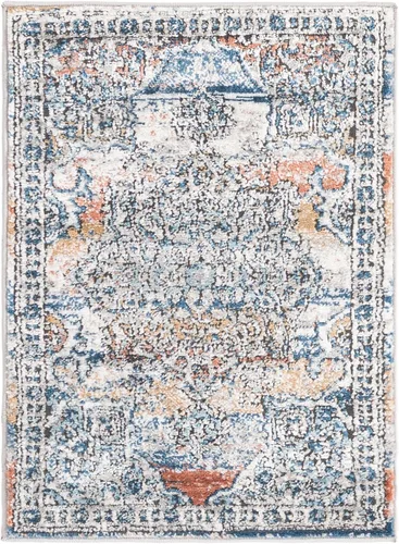 Vista 3 de Unique Loom Colección Nyla - Alfombra de área (rectangular 2 pies 0 pulgadas x 3 pies 0 pulgadas, multinegro)
