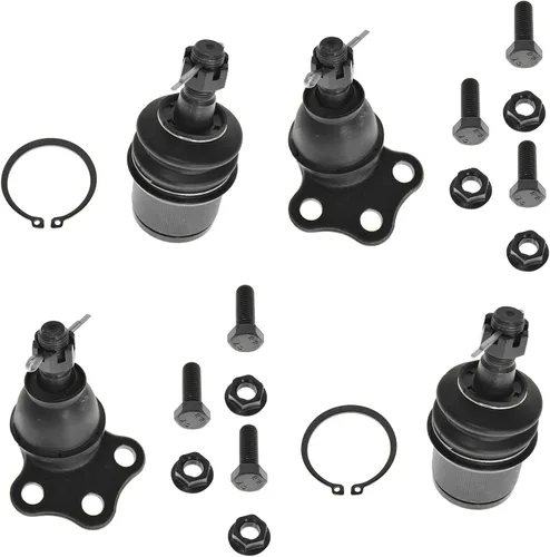 Vista 23 de TRQ Juego de juntas esféricas delanteras superior e inferior para lado del conductor y del pasajero Compatible con Acura TL 2009-2014 Acura TSX