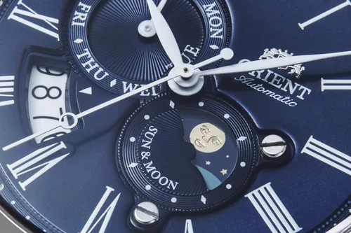 Vista 6 de ORIENT Classic Sun & Moon Reloj mecánico RN-AK0004L para hombre