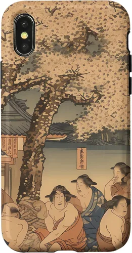 Vista 4 de iPhone 15 Sumo Wrestling Expression Japón Rich Cultural Heritage Case