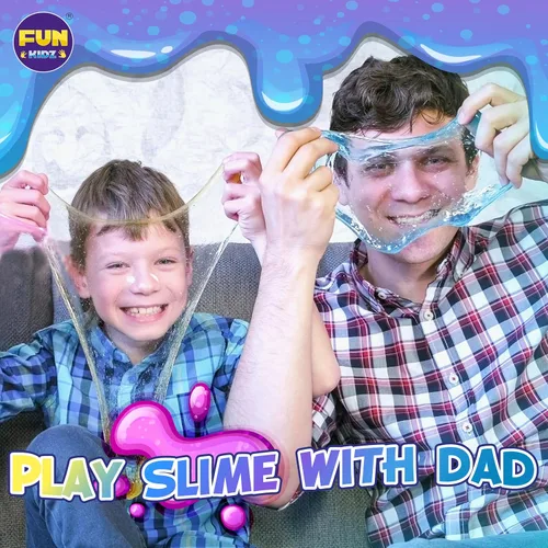 Vista 7 de 35.16 OZ FL (1040 ML) de Slime Transparente para Niños de 6 a 12 años, FunKidz, Juego de Slime de Cristal de Agua Prefabricado de 4 Paquetes, Juego